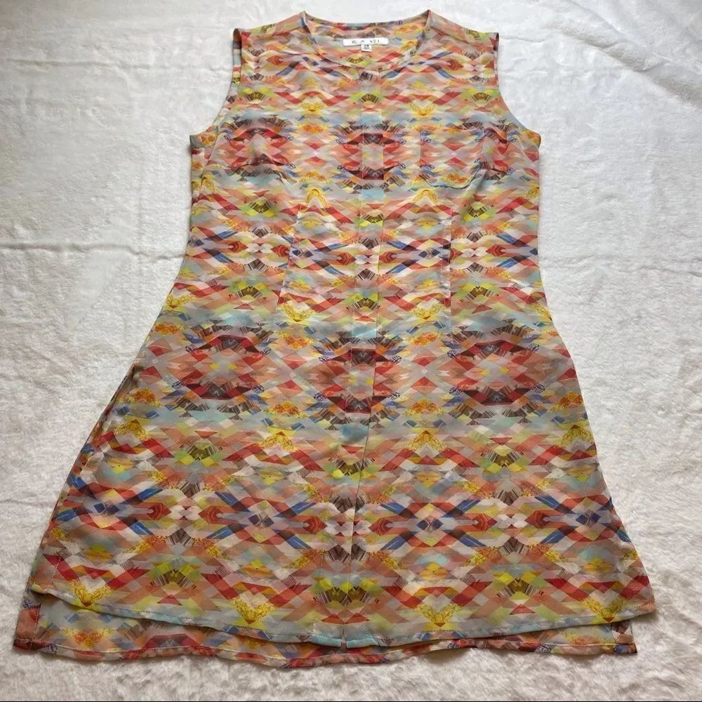 Cabi Avery Tunic Multi-color Size XS